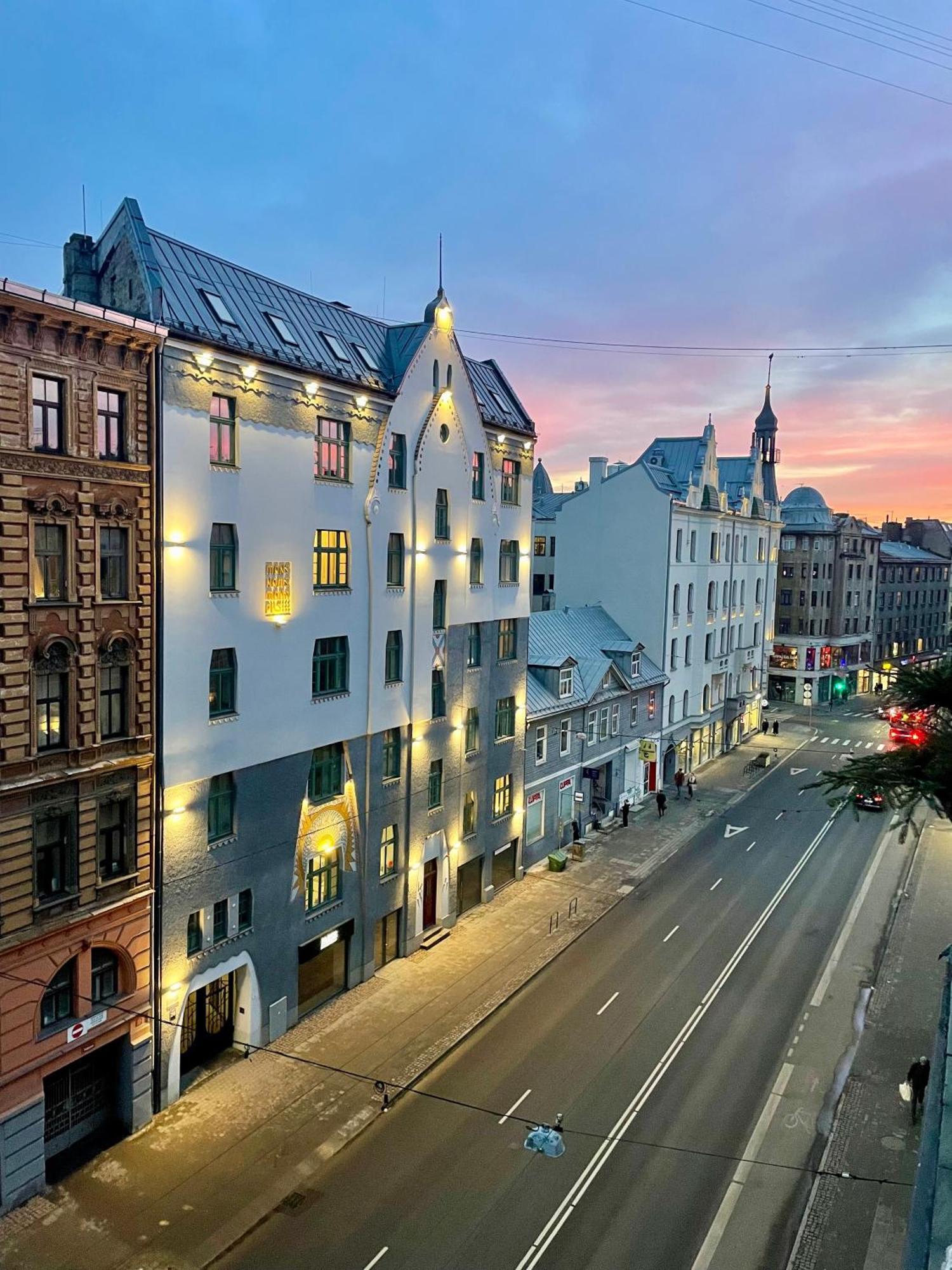 Central & Functional Studio Riga Exterior photo